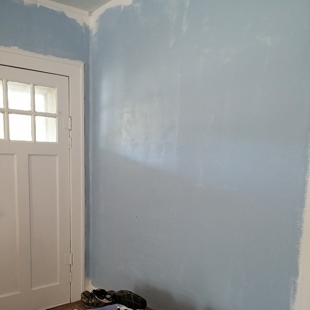 Valspar paint, living room, DIY, home