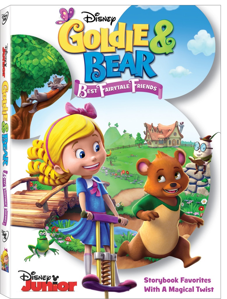 Goldie and Bear Best Fairytale Friends DVD release