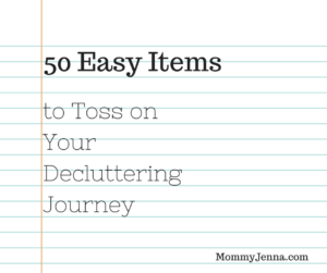 50 Easy Items to Toss on Your Decluttering Journey 2